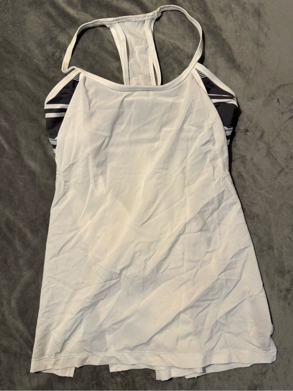 Lululemon White Racerback Tank Top – Size 4